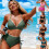 Pack of 2pcs Elastic Soft Fabric Tankini Set for Quick-brown M 3