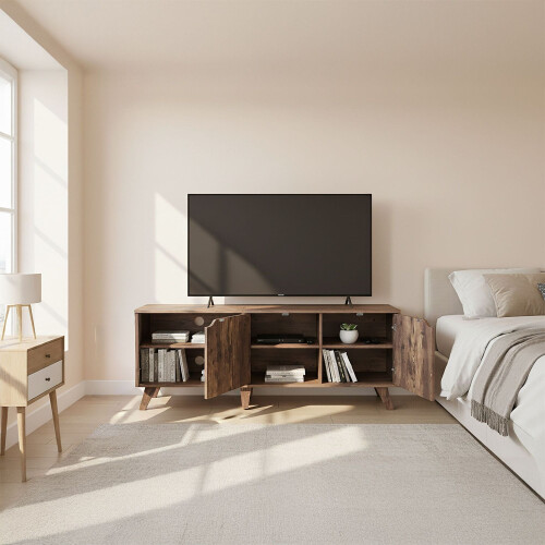 TV-skab, 6 rum, passer til tv'er op til 60 tommer 1