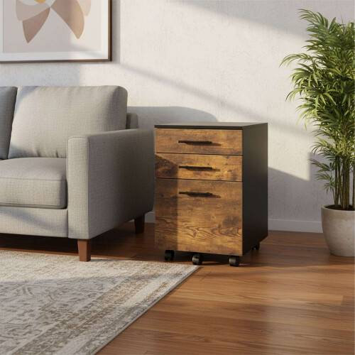 Mobile Filing Cabinet with Hanging File Drawer 1