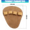 Lift Grip Gym-Workout-Handschuhe,-Rosenrot 4