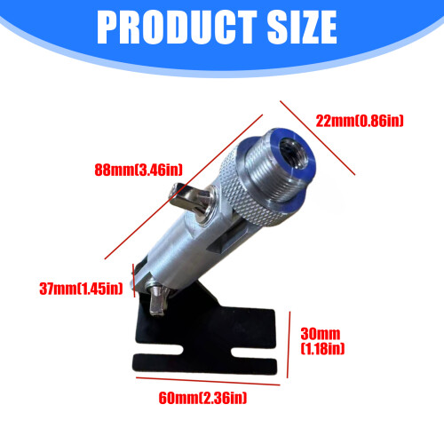 Adaptateur universel pour microphone de grosse caisse pour 1