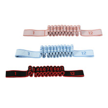 Bande de résistance multifonctionnelle, 3-12 grilles 3 couleurs