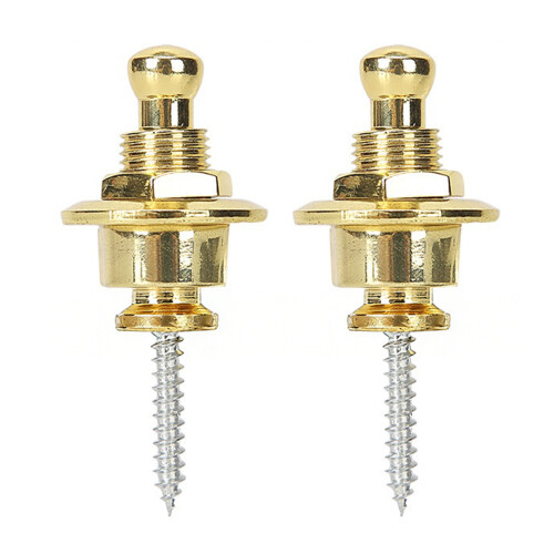 Paquet de 2 broches de guitare, ensemble d'accessoires de-M doré