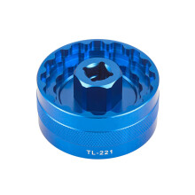 Precise Bike Bottom Bracket Tool Strong Aluminum Alloy For-Blue