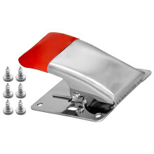 Rustproof Stainless Fish Tail Grippers For Easy Fish-Red