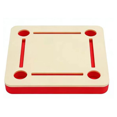 Light Weight EVA Swimming Pool Table Rounded Corner-beigecolor