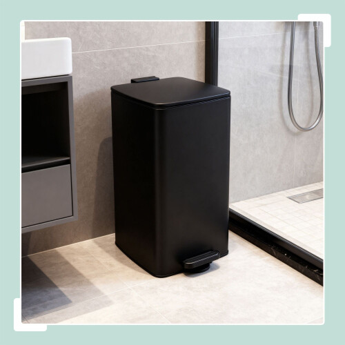 Kitchen Pedal Bin, 30L, Soft-Close Lid 2