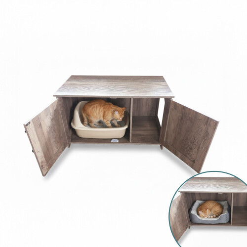 Cat Cabinet with Litter Tray Hideaway and Ventilation 2