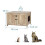 Cat Cabinet with Litter Tray Hideaway and Ventilation 4