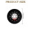 2Pcs Reinforced Base Sheets Grinding Pad Designed For Uniform-M 4