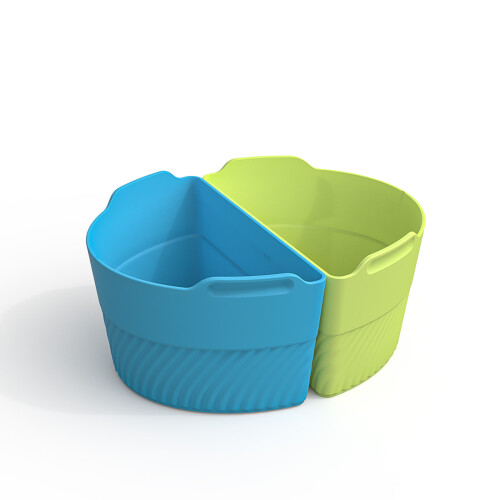 Silikonfoder till slow cooker, 22x13x12cm (2 st)