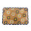 Kokosnoot deurmat, botanisch design, 60x40 cm, antislip 2