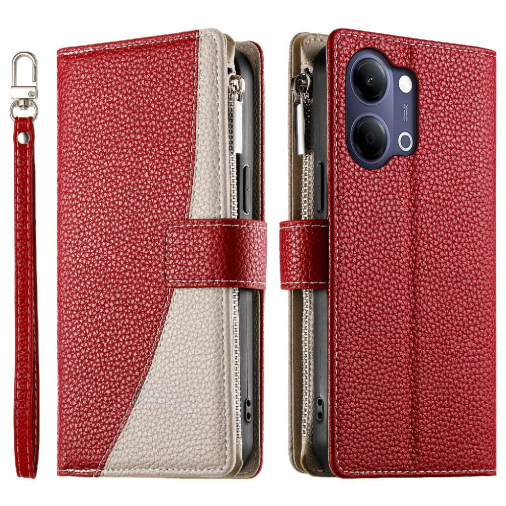 () Flip Case For Vivo Y05 Wallet Elegant Card Slots Leather Case 764563805822