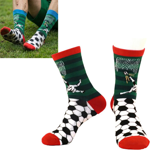 1 Pair Stretchable Athletic Sock Cotton Texture Suitable for-AS 2