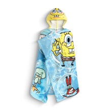 SpongeBob SquarePants Poncho Towel (Boys Blue)