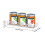 Magnetic Spice Rack Iron White or Black24.5x10.5cm 3