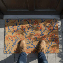 Kokosnoot deurmat, 80x50 cm, antislip, weerbestendig