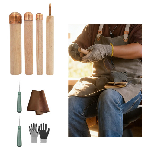 9pcs Survival Tool Flints Set Bushcrafts Camping Needs 1