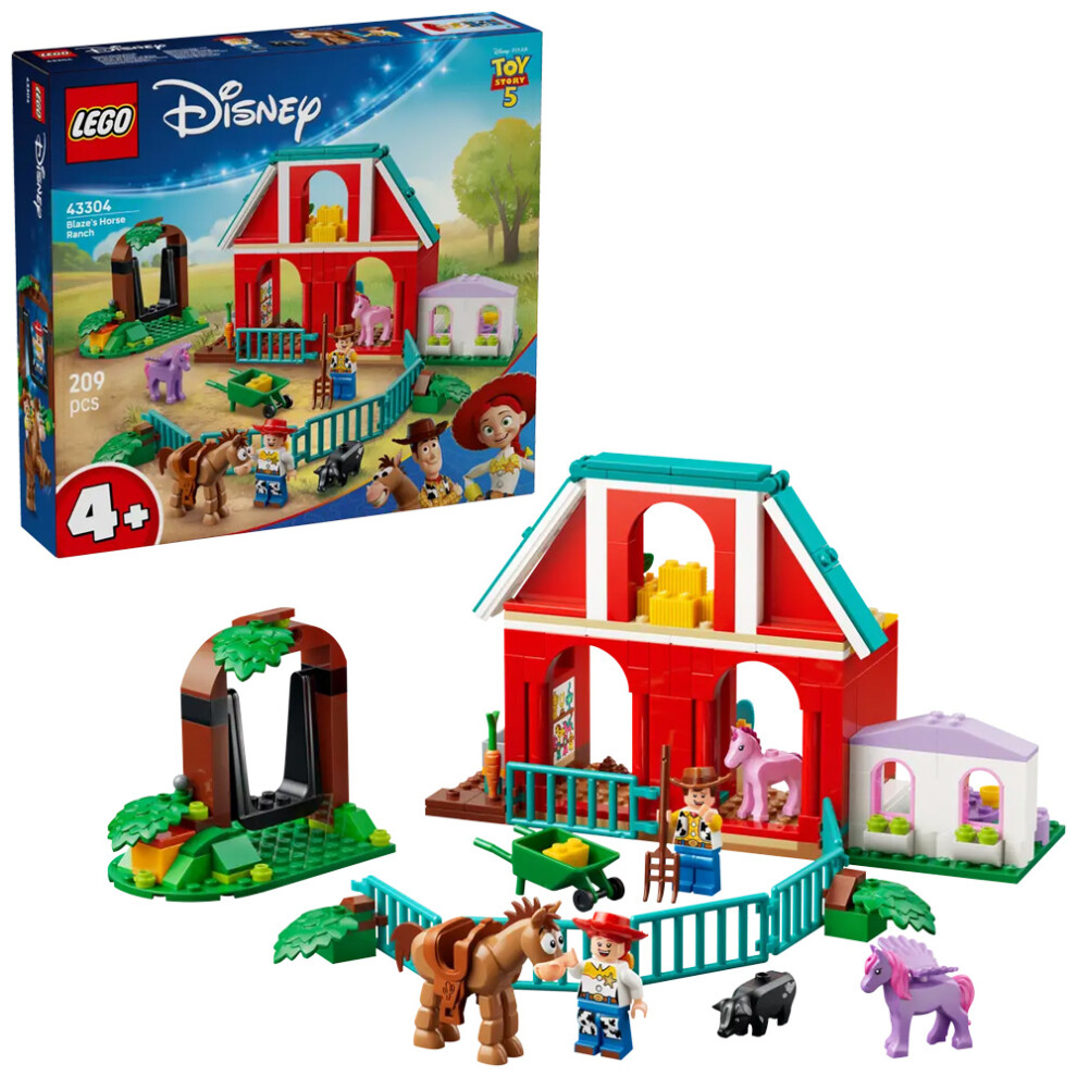 Lego Disney 43304 Toy Story 5: Blaze's Horse Ranch Age 4+ 209Pcs