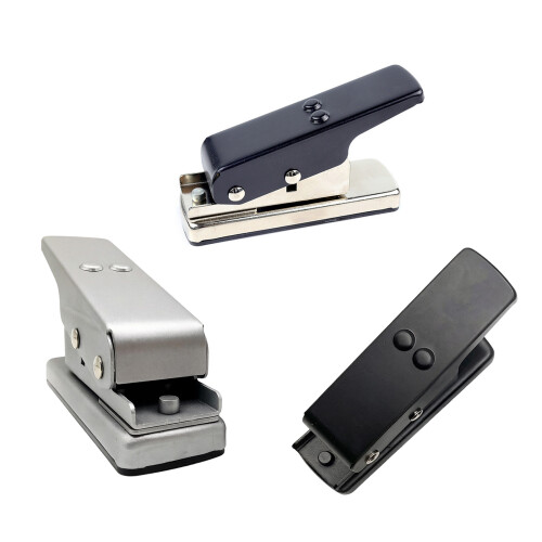 Guitar Pick Cutter Compacts Pick Maker Fits in Pocket for-Black 1
