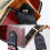 Soft Adjustable Cotton Weaving Acoustic Guitar Strap for-Black 3