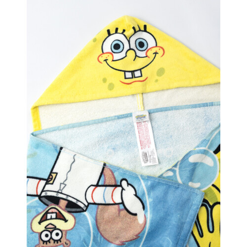 SpongeBob SquarePants SpongeBob SquarePants Poncho Towel (Boys Blue) 2