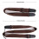 Soft Adjustable Cotton Weaving Acoustic Guitar Strap for-Black 4