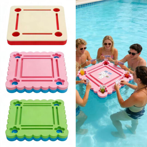 Light Weight EVA Swimming Pool Table Rounded Corner-Green 2