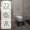 Folding Bamboo Toilet Stool - Non-Slip, Space-Saving 3