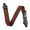 Soft Adjustable Cotton Weaving Acoustic Guitar Strap for-Black 7