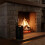 Fireplace Tool Set with Holder - Wrought Iron, 5-Piece 2