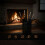 Fireplace Tool Set with Holder - Wrought Iron, 5-Piece 5