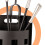 Fireplace Tool Set with Holder - Wrought Iron, 5-Piece 6