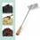 Stainless Steel Ash Scraper, Wooden Handle, Heat-Resistant 5