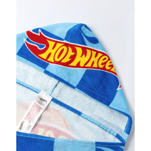 Hot Wheels Hot Wheels Poncho Towel (Boys Blue) 2