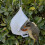 Hanging Bird Feeder 3D Printed Large Capacity Easy To-Green 6
