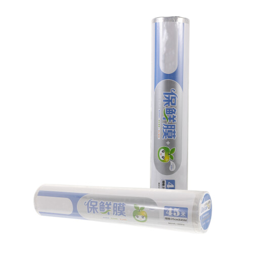 Pe Cling Wrap Transparant, Wegwerp Voedsel Roller Met Cutter