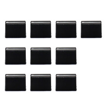 10 Stuks Plastic DJ Mixer Fader Caps Verbetert Grip Mixer-Zwart