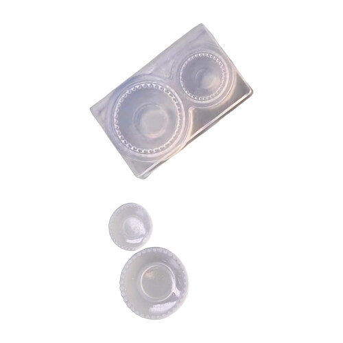Flexible Resin Mold Pendant Molds Plate/Bowl Shape-Section B