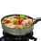 Zwaar type campinggrills Tang Antislip-koekenpan 3