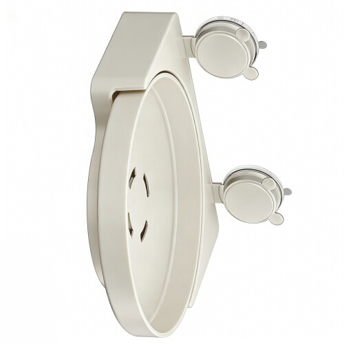 Space Saving Rotating Organizers Tray Strong-Milky white