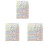 3D Rainbow PVC Window Film45x100cm 8