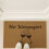 Coconut Doormat with Humorous Saying, 60 x 40 cm 2