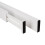 Adjustable Bamboo Drawer Organizer, White, 4-Pack 4