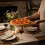 Bamboo Pizza Boards Set, 2-Piece with Grooves 3