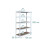 Stevig stalen stellingkast met 5 verstelbare planken. 4