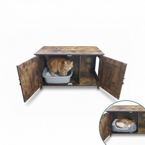 Cat Cabinet with Litter Tray Hideaway and Ventilation 1