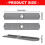 Scrubbable Rubberized Faucet Leak Prevention Pad Reduces-Black 4