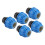 PE Water Pipe Quick Connector Coupling Kit25mm x G1/2 5 4