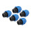 PE Water Pipe Quick Connector Coupling Kit25mm x G1/2 5 6